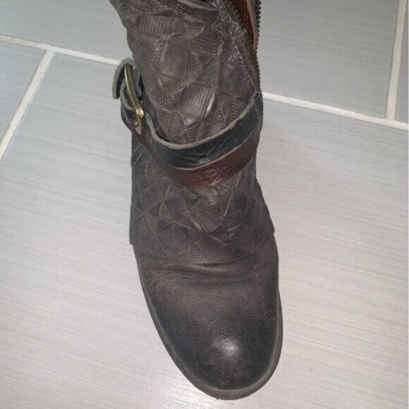 A.S. 98 Isha Leather Booties 39 - Picture 6 of 10